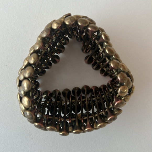 Bronze Gun Metal Stretch Bracelet - Picture 4 of 8